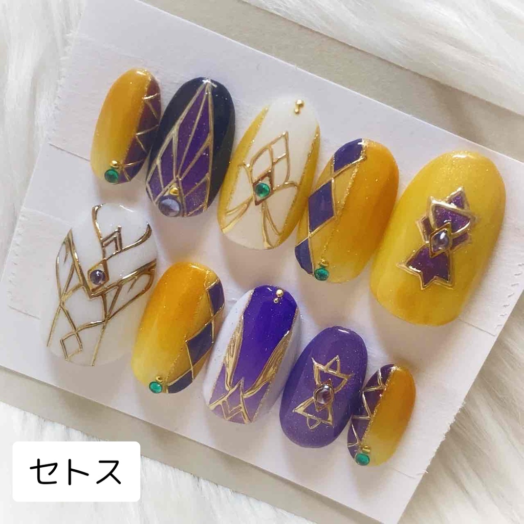 原神:モチーフネイルチップ