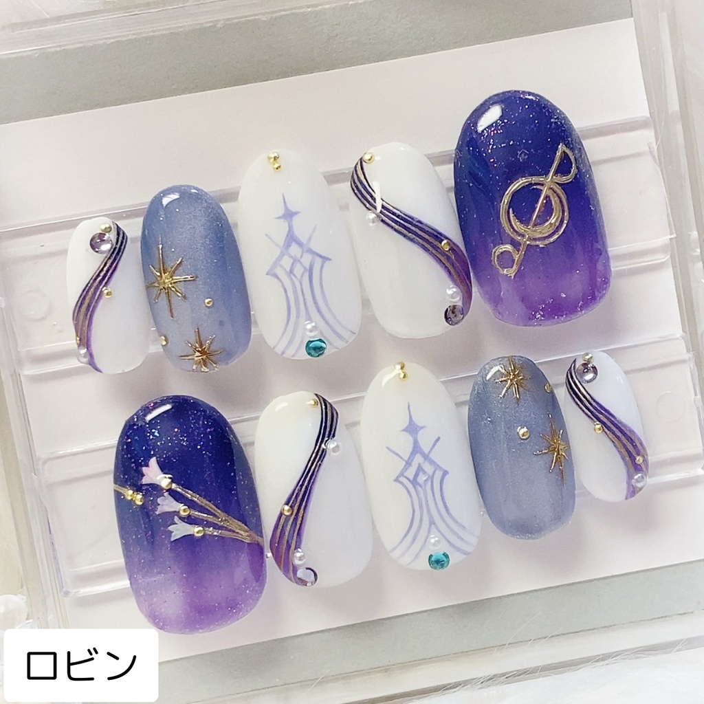 崩壊:スターレイル:モチーフネイルチップ