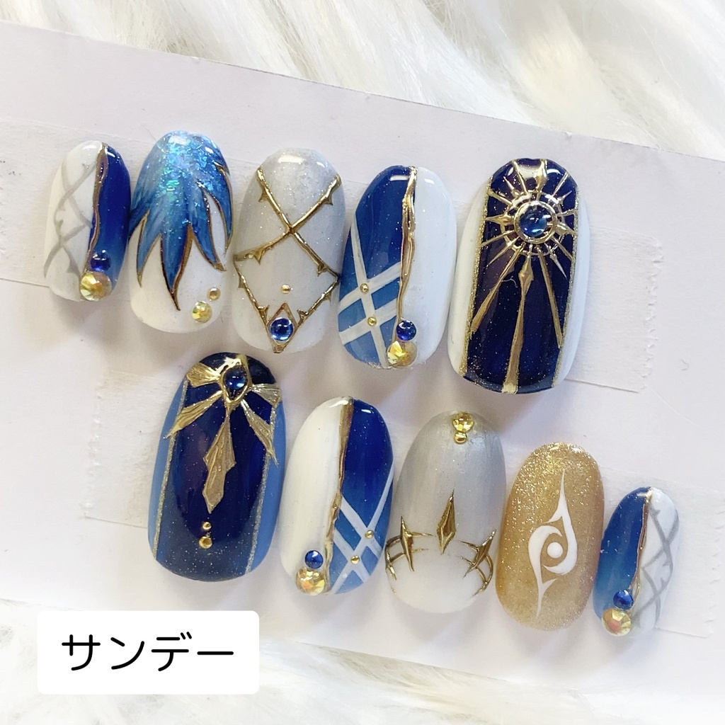 崩壊:スターレイル:モチーフネイルチップ