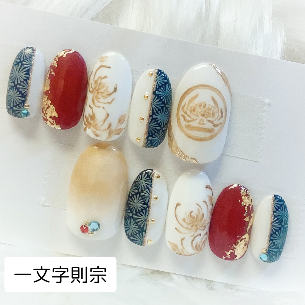 刀剣乱舞:モチーフネイルチップ