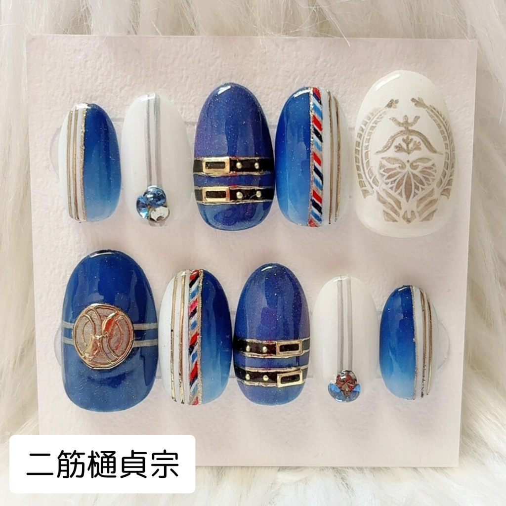 刀剣乱舞:モチーフネイルチップ