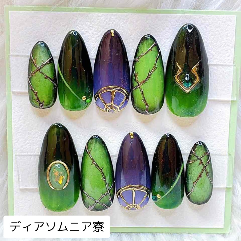 ツイステッドワンダーランド:モチーフネイルチップ