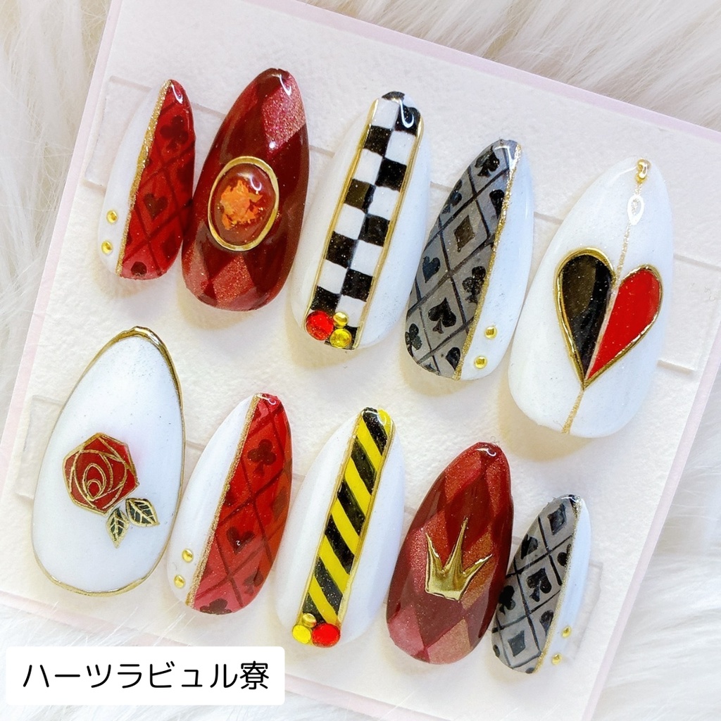 ツイステッドワンダーランド:モチーフネイルチップ