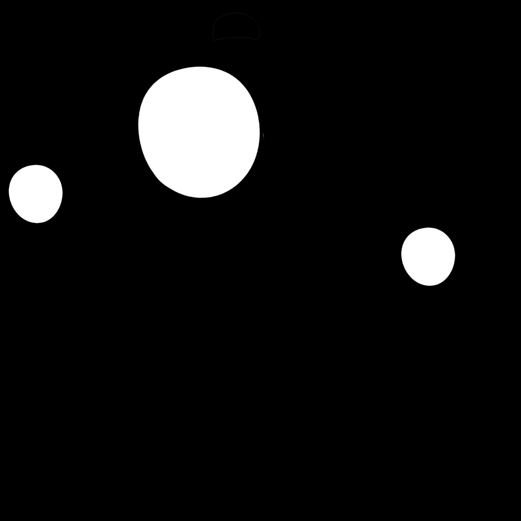 狛乃用オッドアイ用Mask