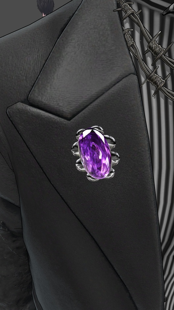 【期間限定無料】 Brooch 獏対応ブローチ