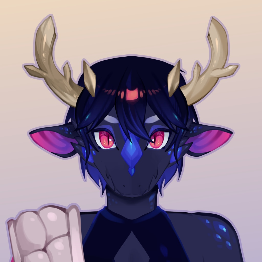 【Live2dモデル/Live2d model】Blue Dragon