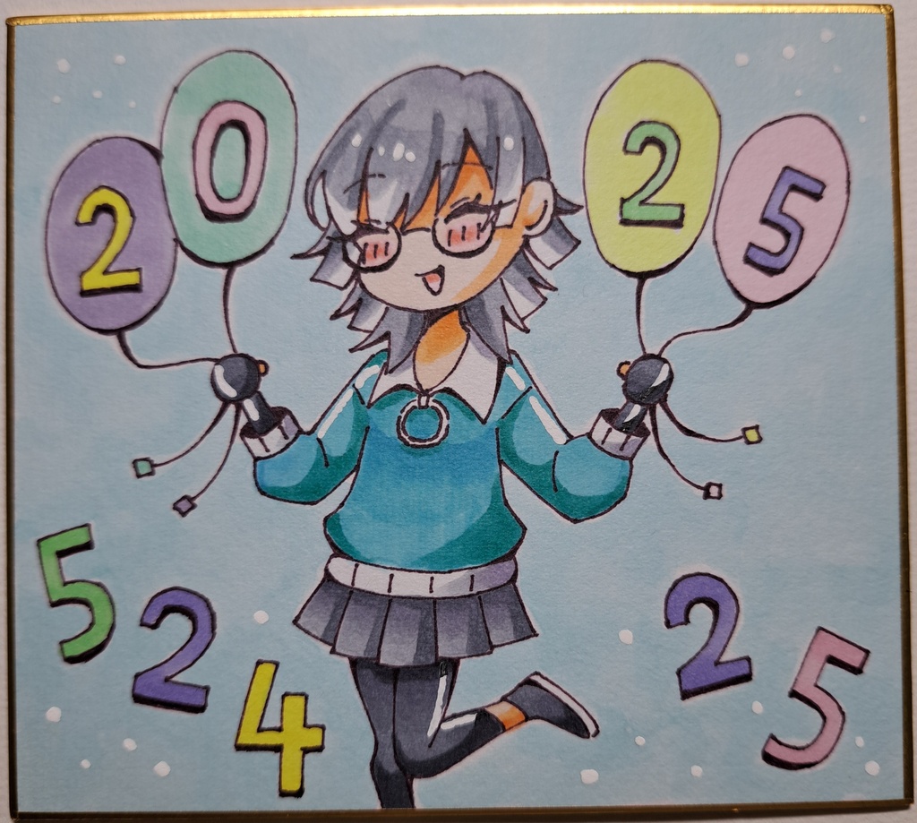 ミニ色紙