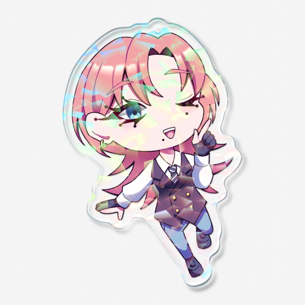 ホログラムアクキー(麗奈)　