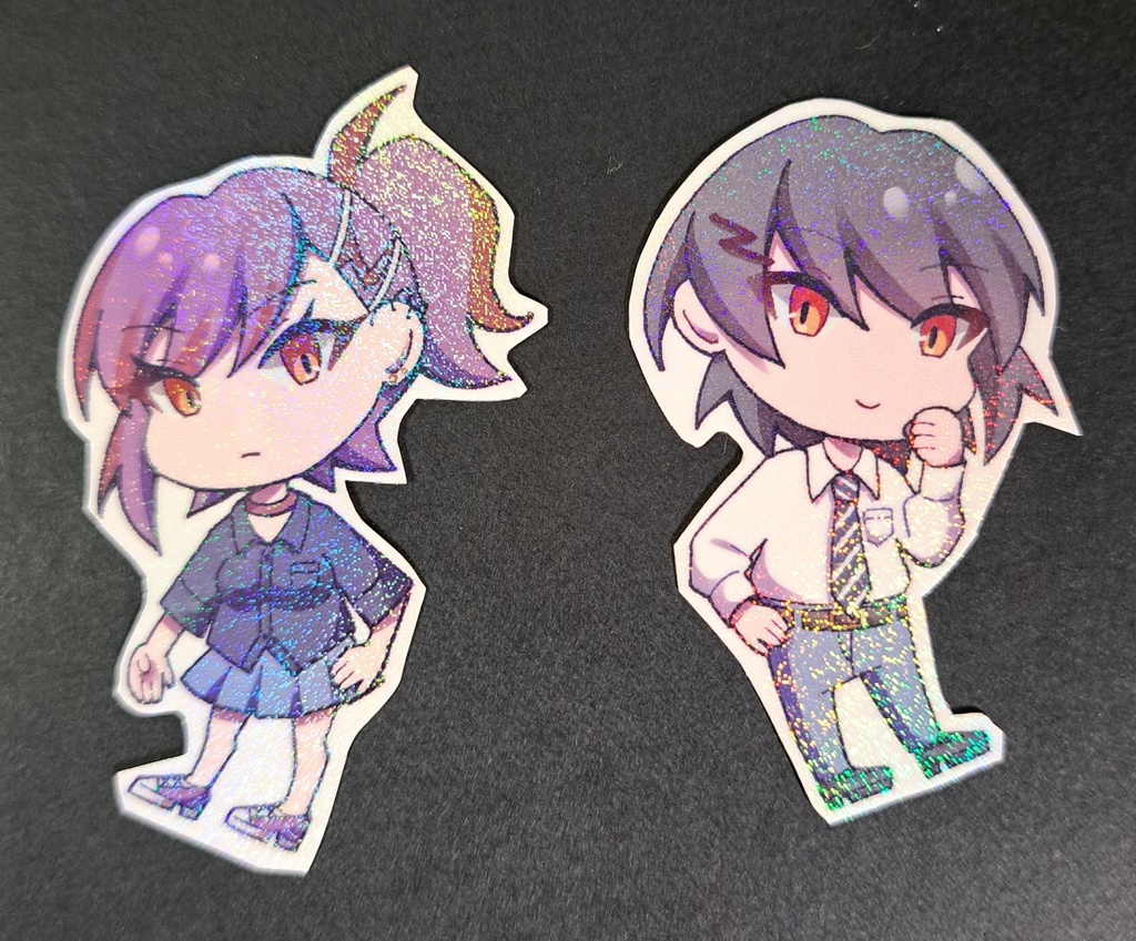 小さめホロステッカー(セルフカット)