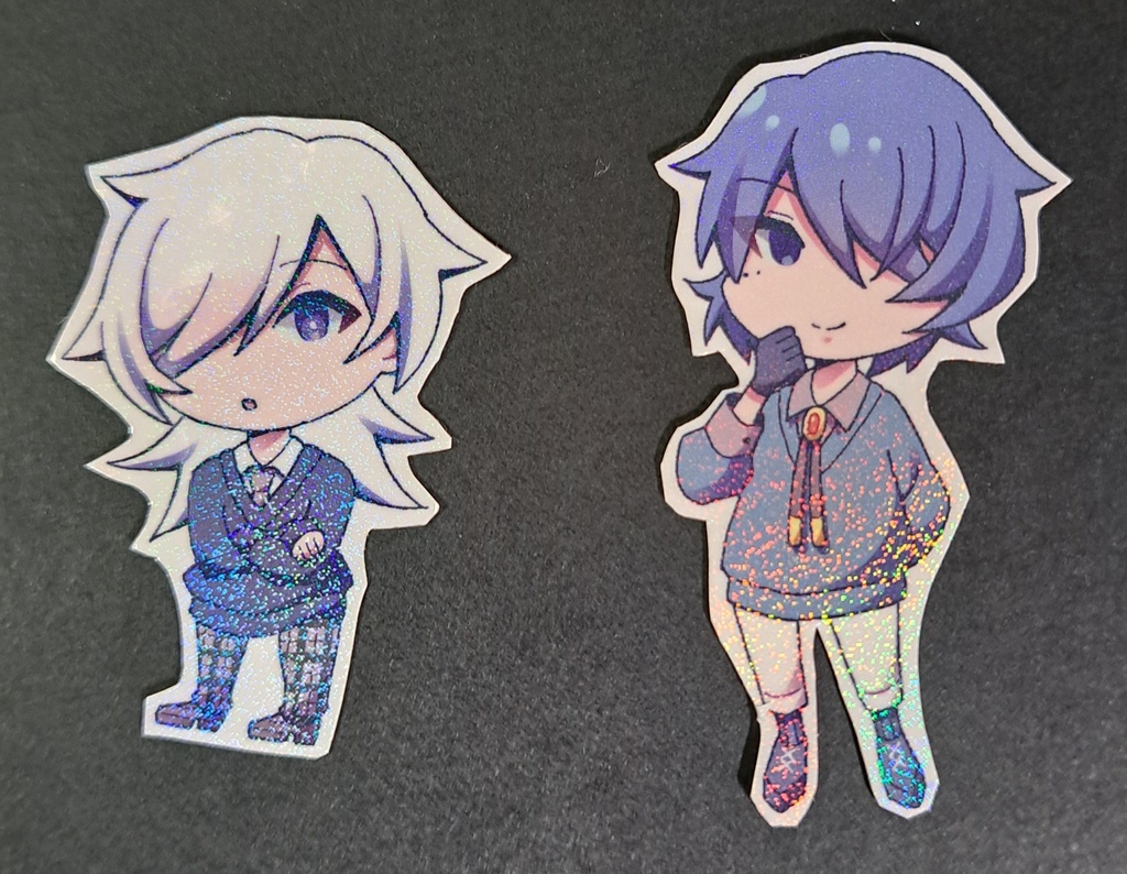 小さめホロステッカー(セルフカット)