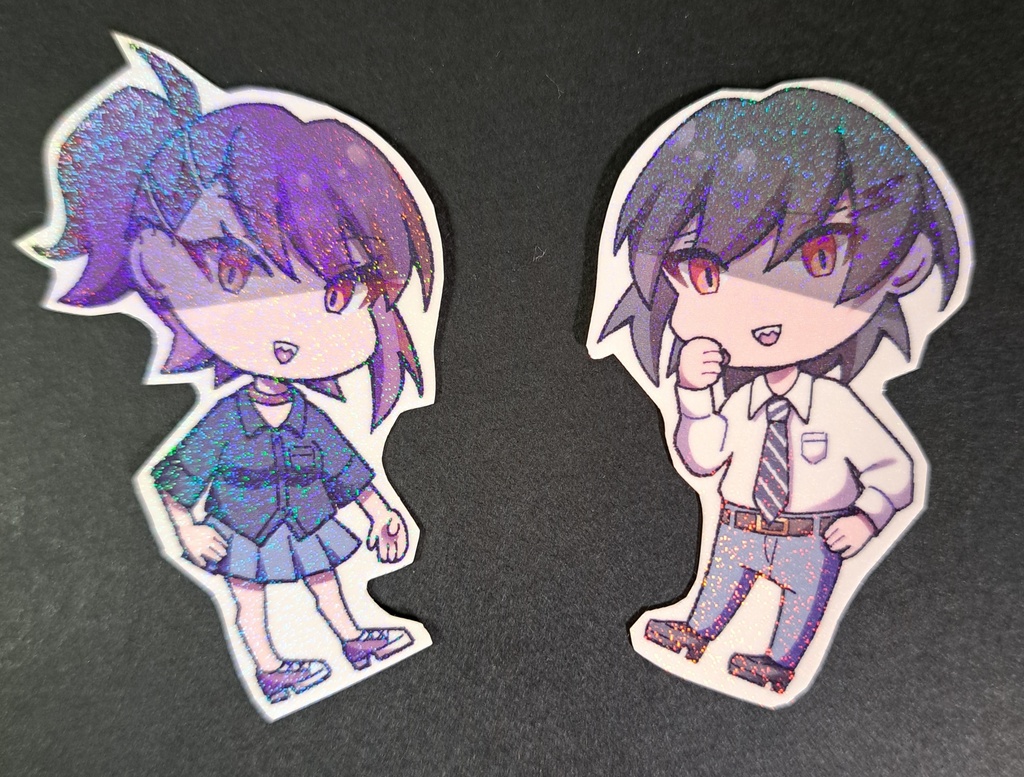 小さめホロステッカー(セルフカット)