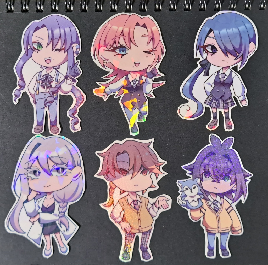 ホロステッカー2(セルフカット)