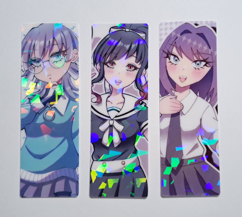 ホログラムクリアしおり