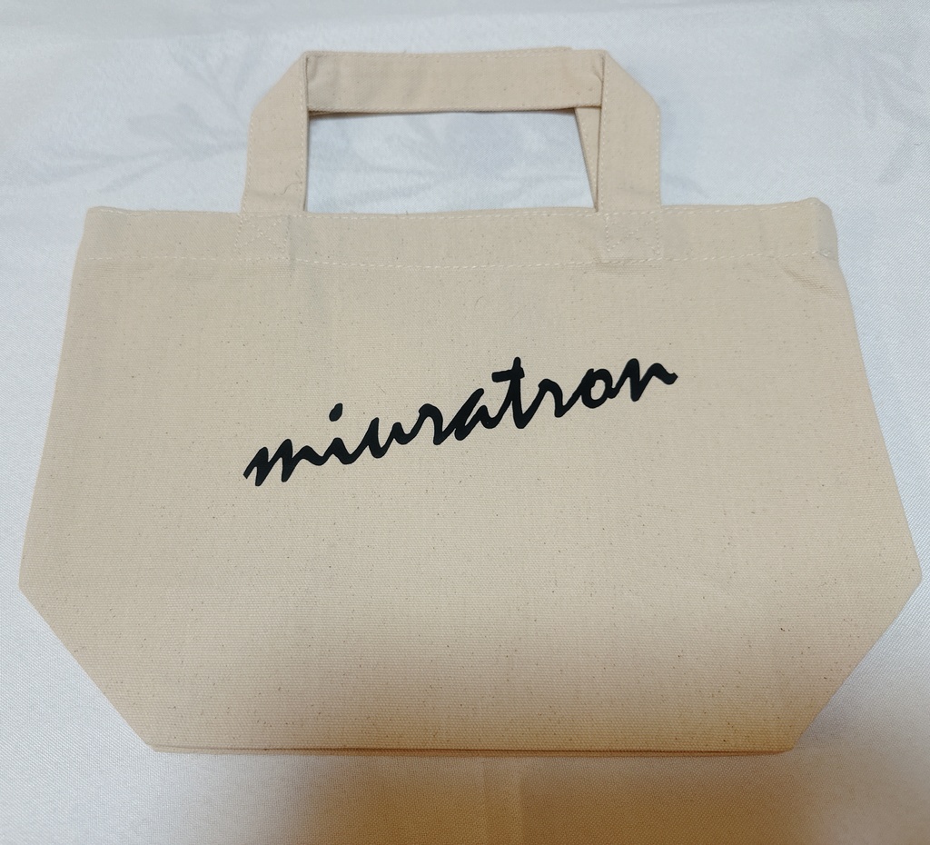 【miuratron】ランチトートバッグ