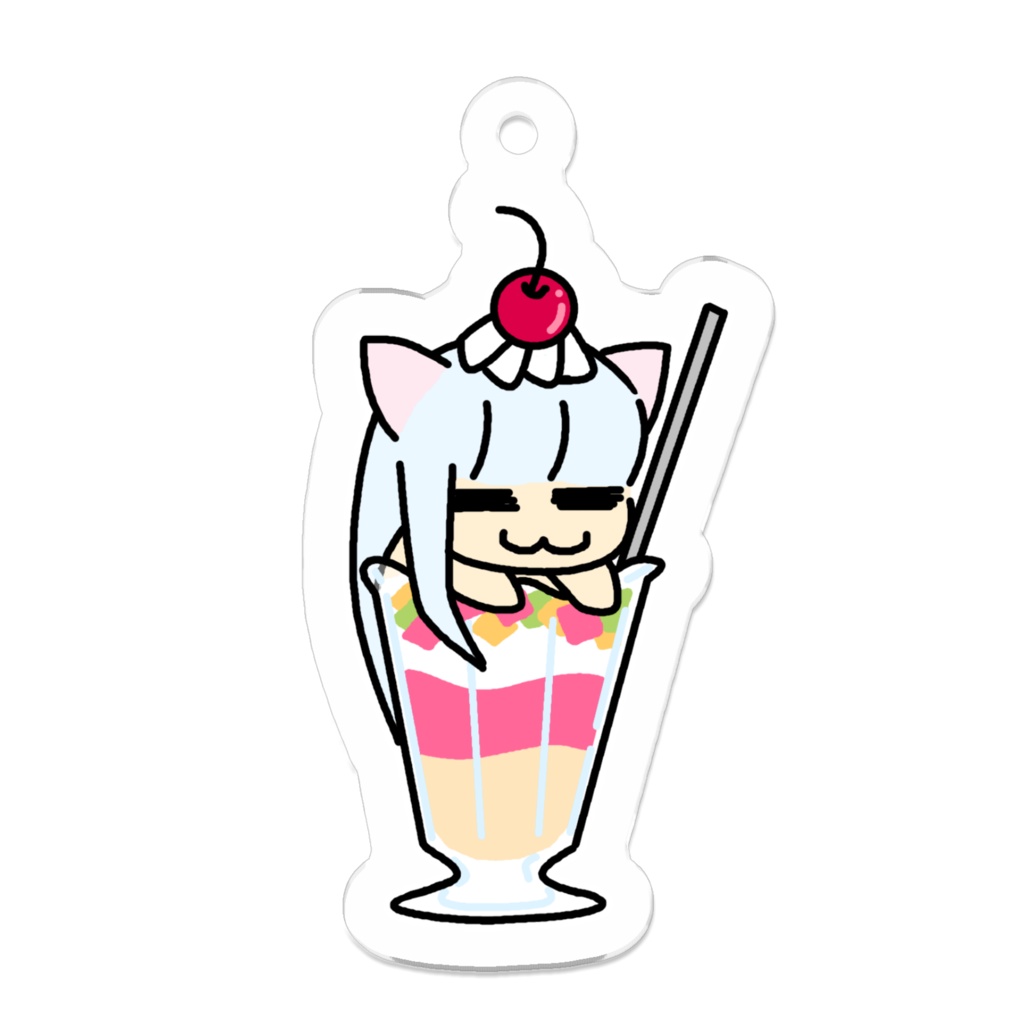 うなルーム アクリルキーホルダー