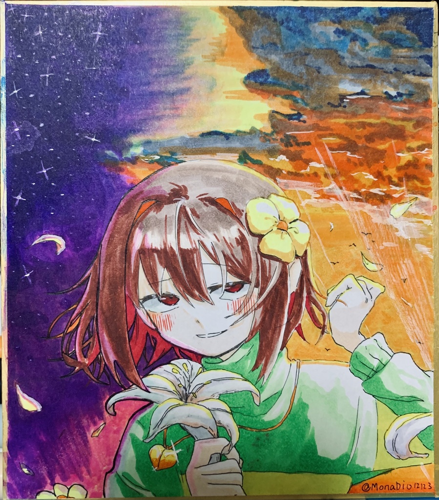 キャラ色紙