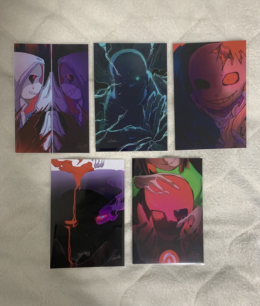 ポストカード全5種セット売り