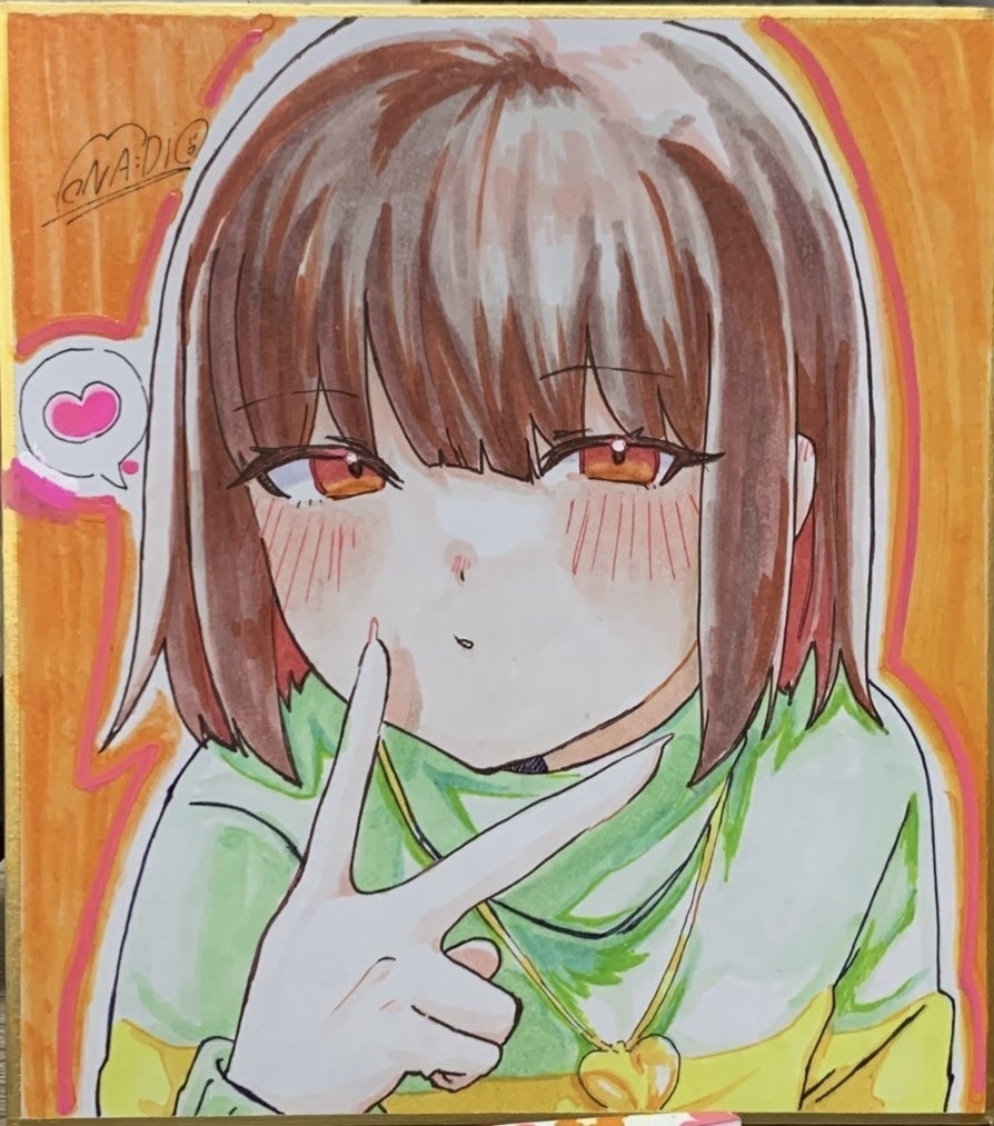 色紙キャラちゃん