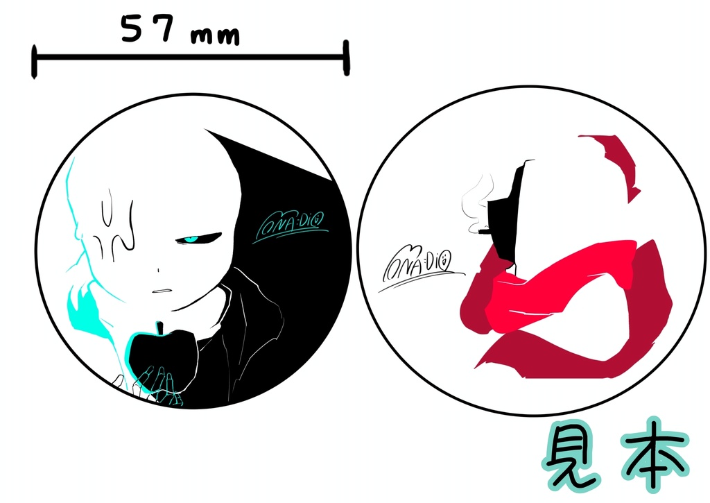 缶バッチセット