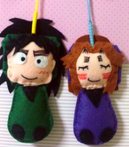 平滝夜叉丸★マスコットキーホルダー★ハンドメイド