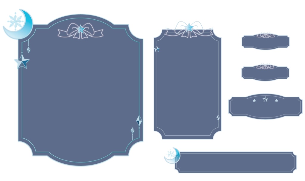 ゆめかわ配信画面 ーシューティング・ブルースター