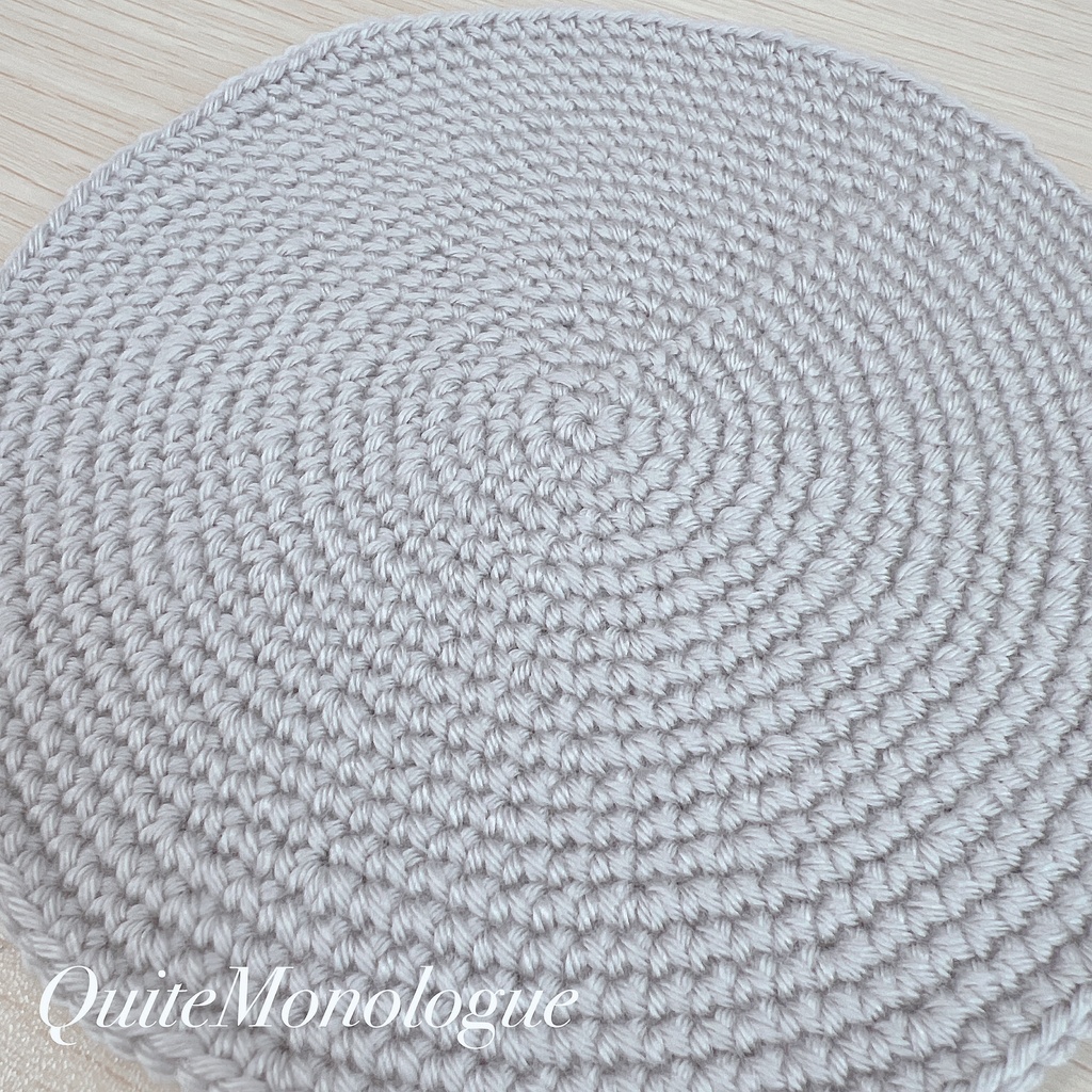 【無料編み図】6段目までの円編み/かぎ針 無料サンプル Free Crochet Chart – Circle to Round 6 / Sample Pattern