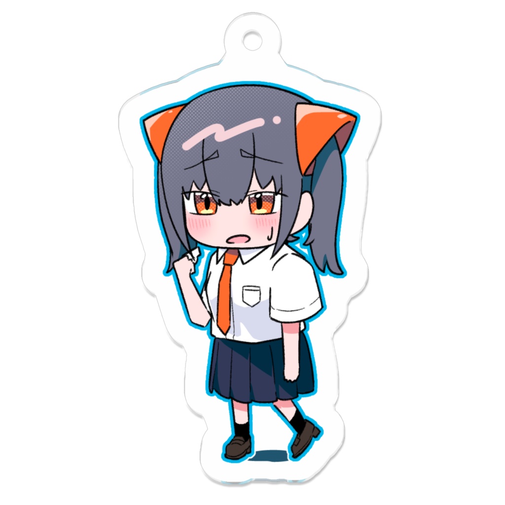 ルルカちゃんはあんまりぴっぴっぴー乗り気じゃないアクキー