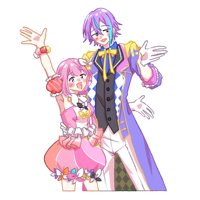 えむ&類　旧衣装アクリルキーホルダー