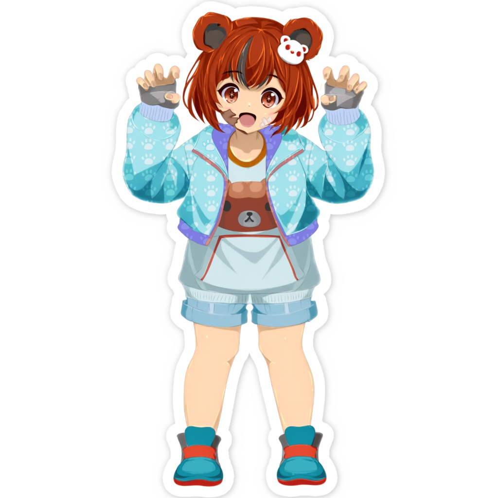 2025バースディスマホステッカー(がお)