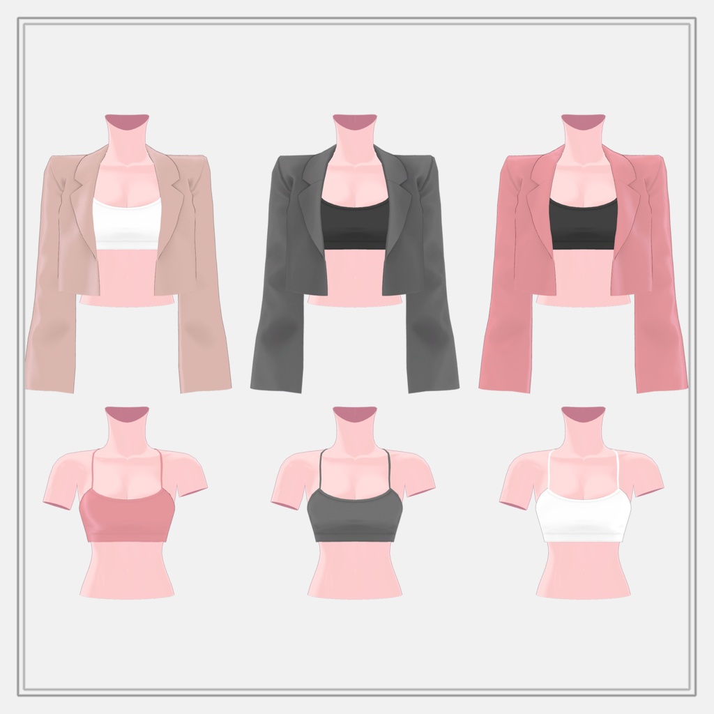 Casual Blazer(Shader 調節可能)