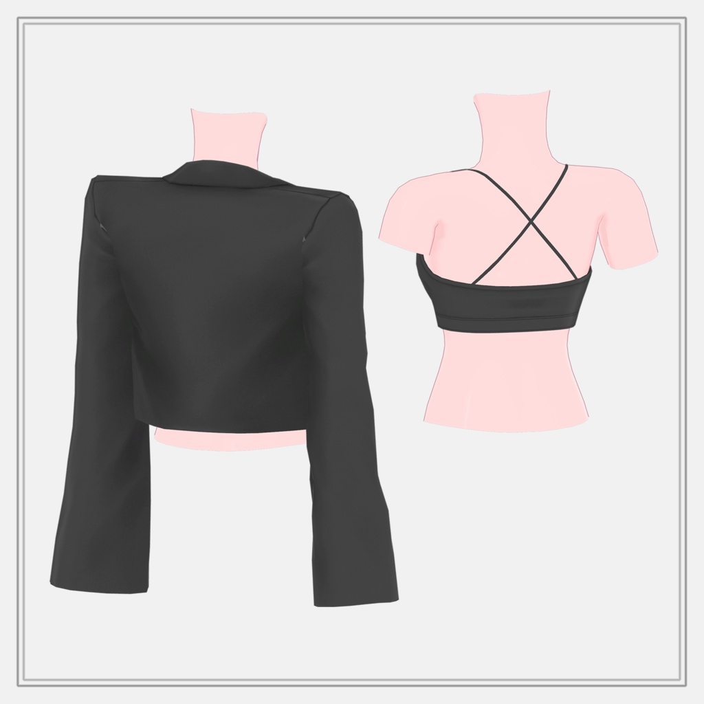 Casual Blazer(Shader 調節可能)