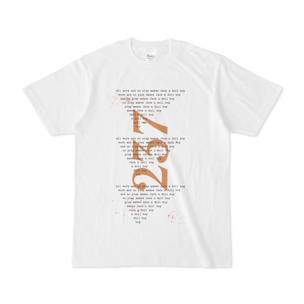 room237_blood白(ユニセックス)