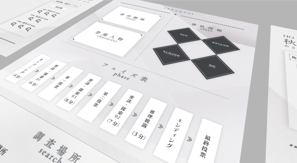 深層記憶探偵~心無き復讐の調べ~【マーダーミステリーonline】