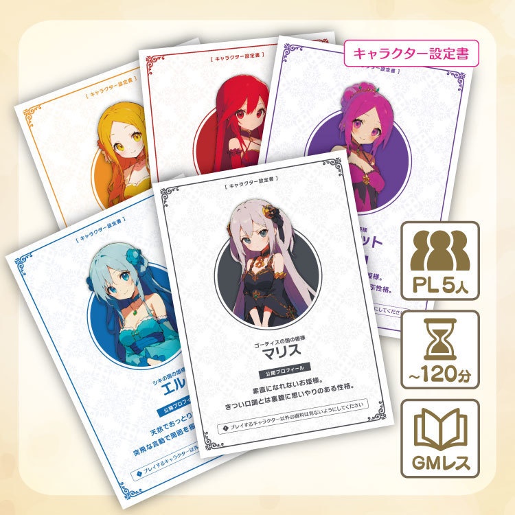 ポンコツ王子と5人の姫君【マーダーミステリーonline】