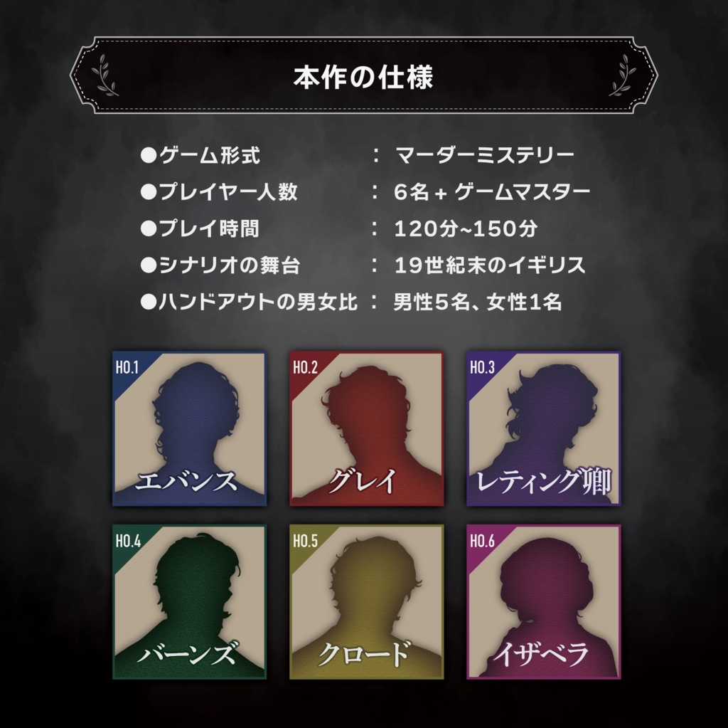 死神のマネーゲーム【マーダーミステリーonline】