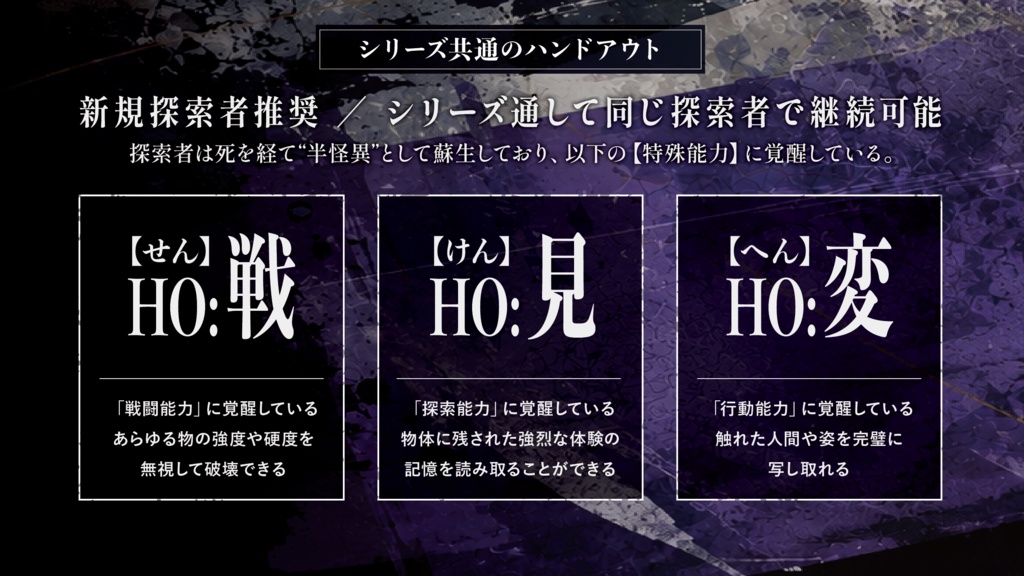 【CoC/6版】虚実興雑誌社 Fileノドホトケ/はんぶんこ【SPLL:E187847】