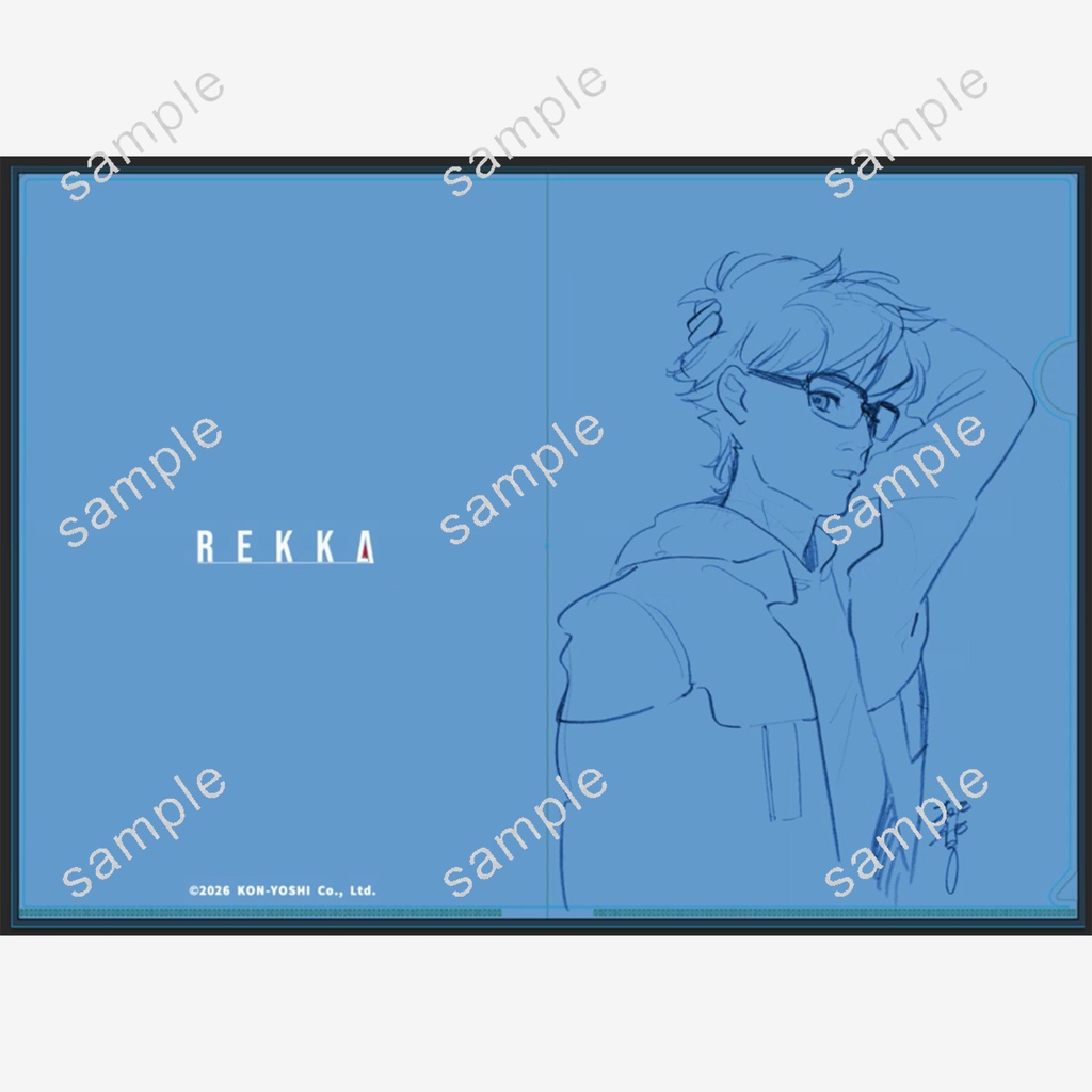 【REKKA】クリアファイル《 主人公(Artist:桃桃子)》