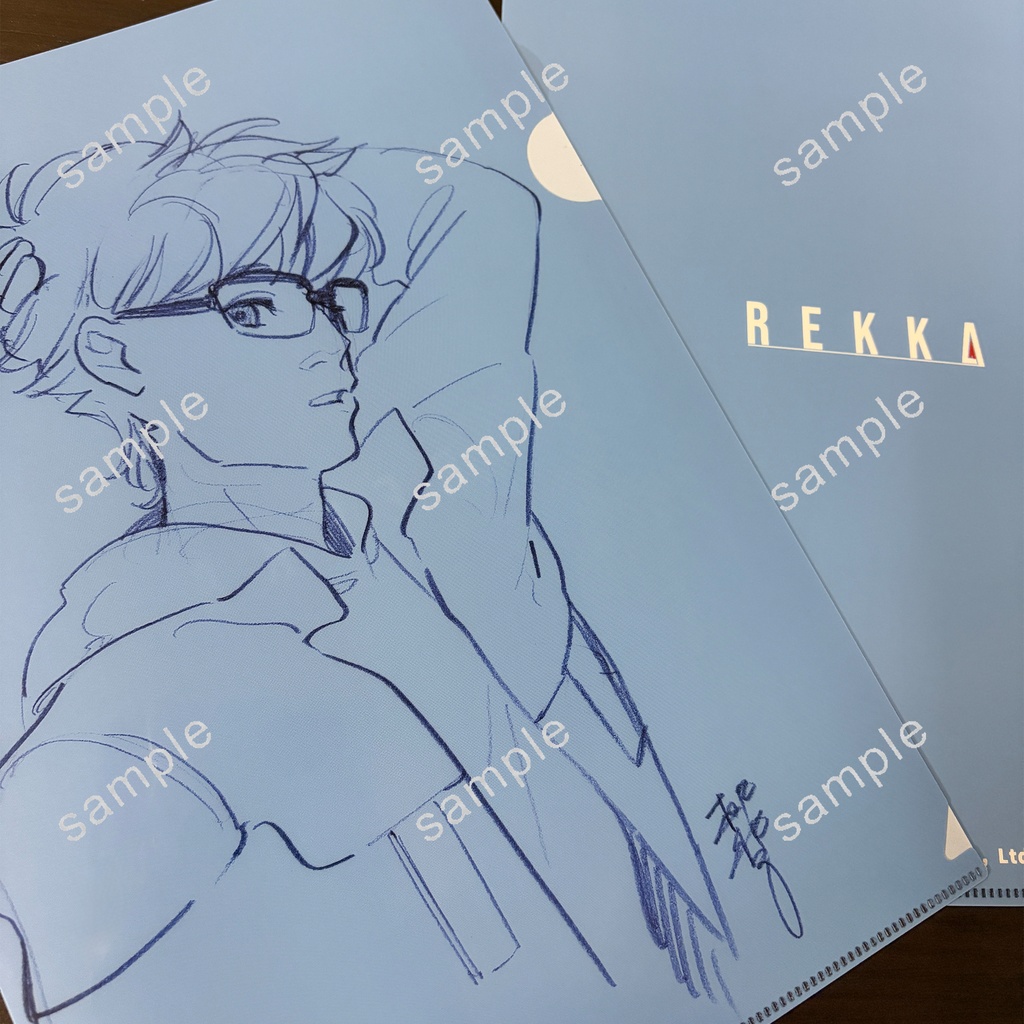 【REKKA】クリアファイル《 主人公(Artist:桃桃子)》