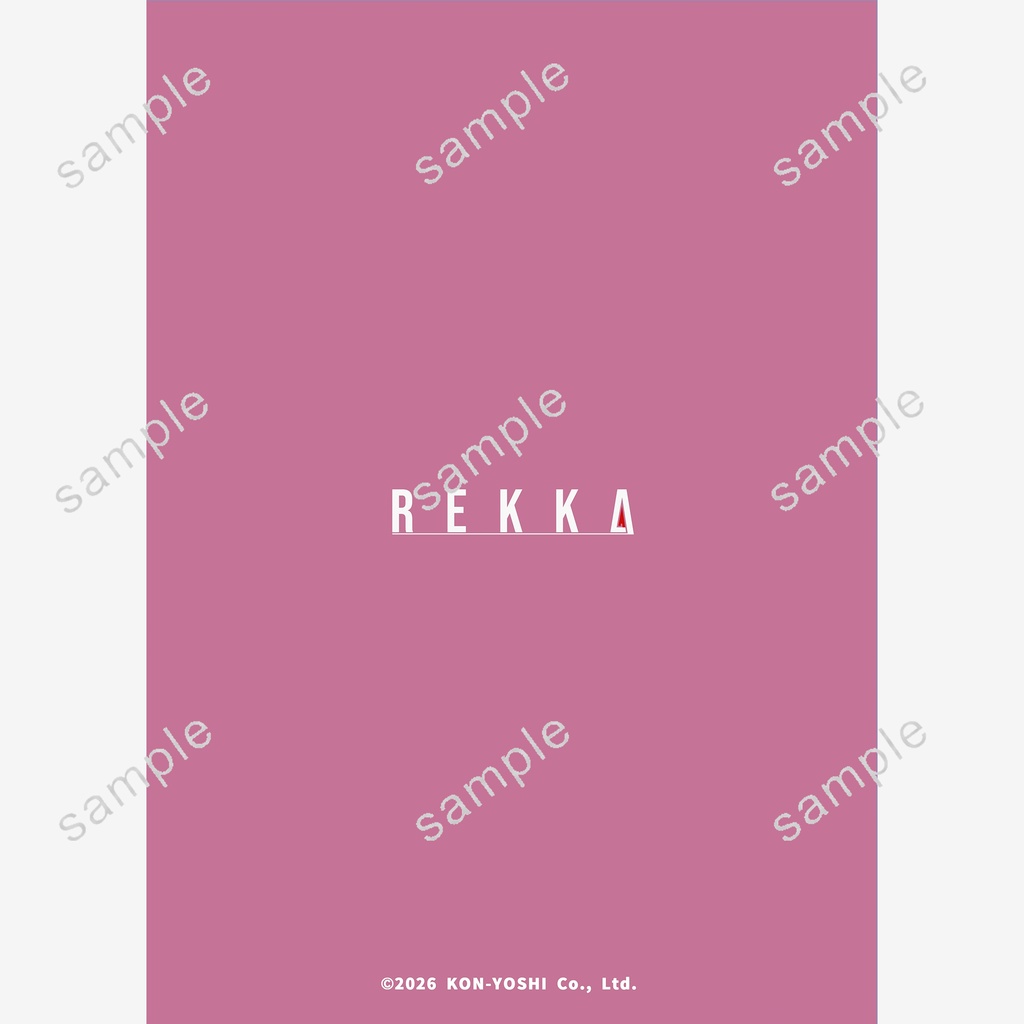 【REKKA】クリアファイル《 ヒロイン(Artist:桃桃子)》