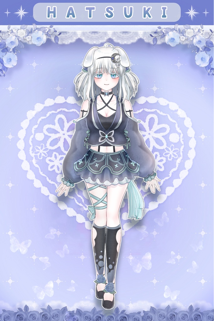 【live2d モデル】 Hatsuki - はつき (Vtube studio)
