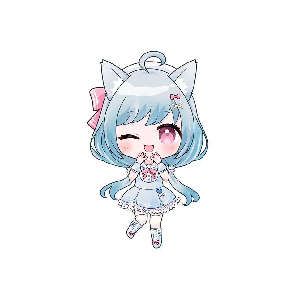ミニキャラアクリルスタンド【守乃猫ひな*旧衣装】
