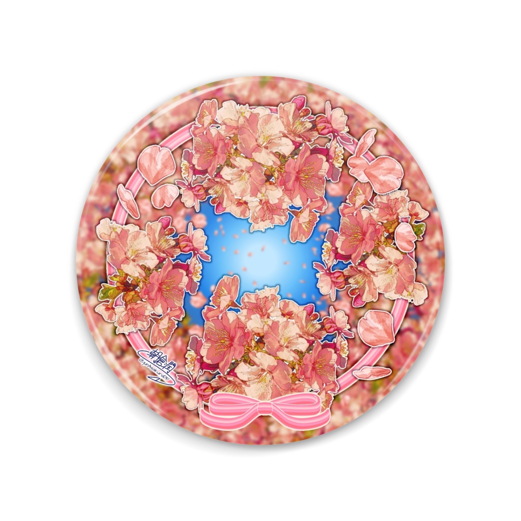 桜の季節Photo 缶ミラー