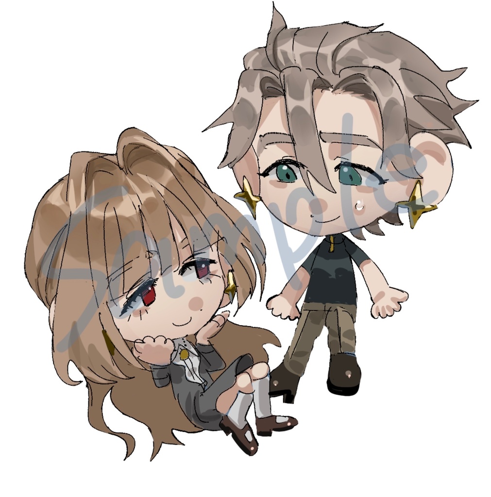 エリン&ウェル アクブロ ステッカー付き