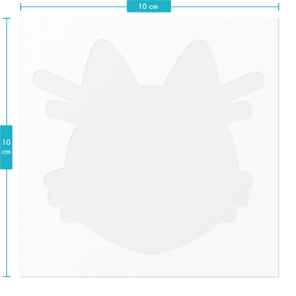 ステッカーシール(三毛猫ちゃん)