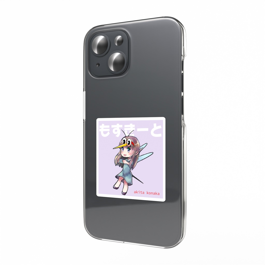 「もすきーと」ステッカー(カム)