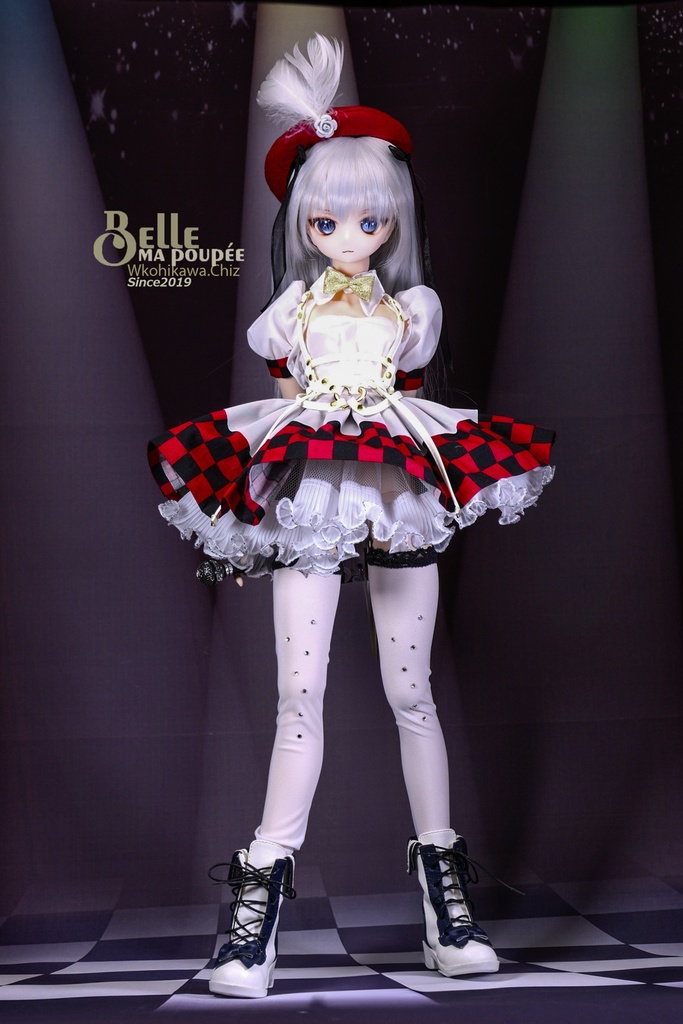 ★BelleMaPoupee【1/3ドール服（DD/スマートドール）用ドレスセット】