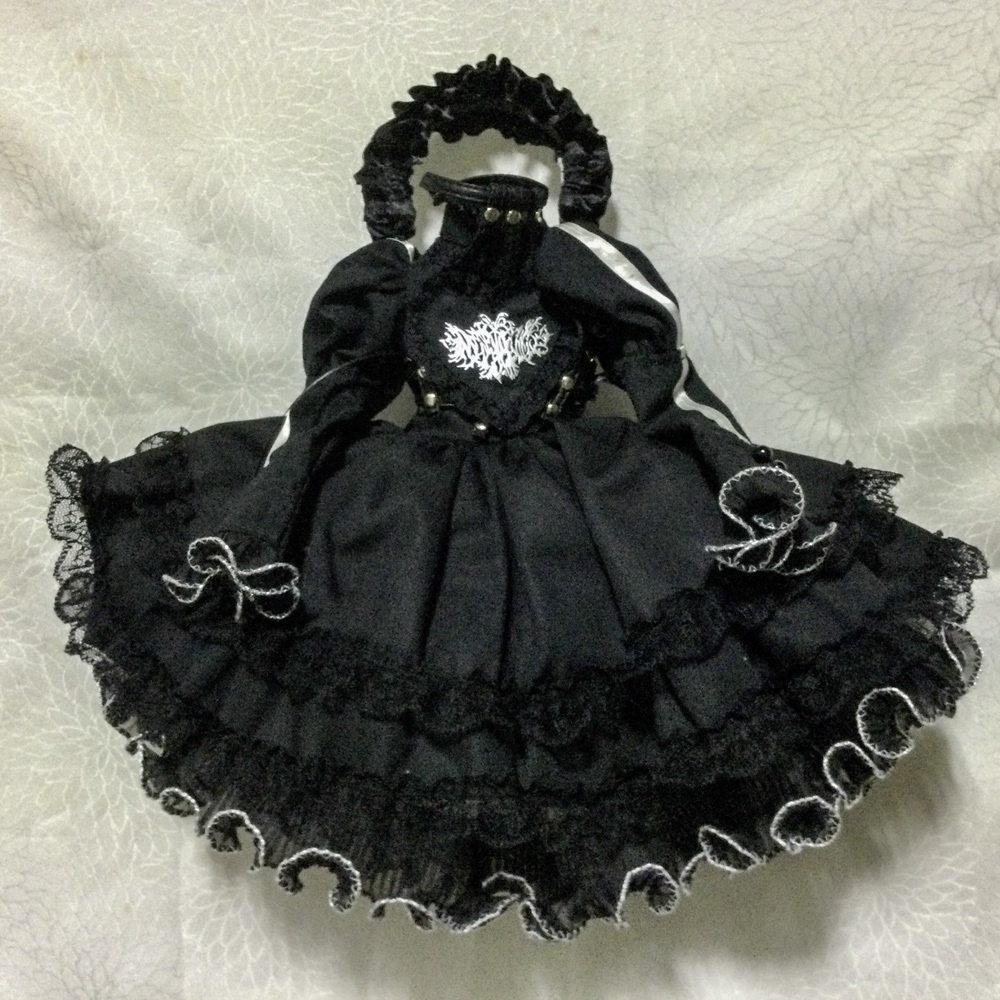 ★BelleMaPoupee +©高嶺ヒナ/HIDOLATRAL THEODOLL(METALDOLLSシリーズ)1/4サイズドール用ドレスセット