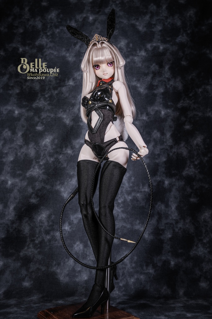 ★BelleMaPoupee【1/3ドール（DD/スマートドール）用エナメルバニードレスセット】