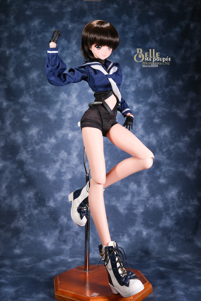 ★BelleMaPoupee【1/3ドール（DD/スマートドール）用ハイレグスポーツウェアセット】