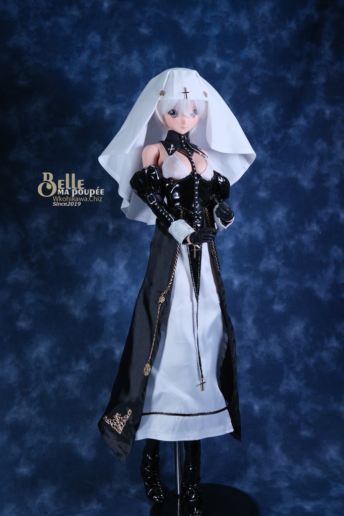 ★BelleMaPoupee【1/3ドール用エナメルシスタードレスセット】